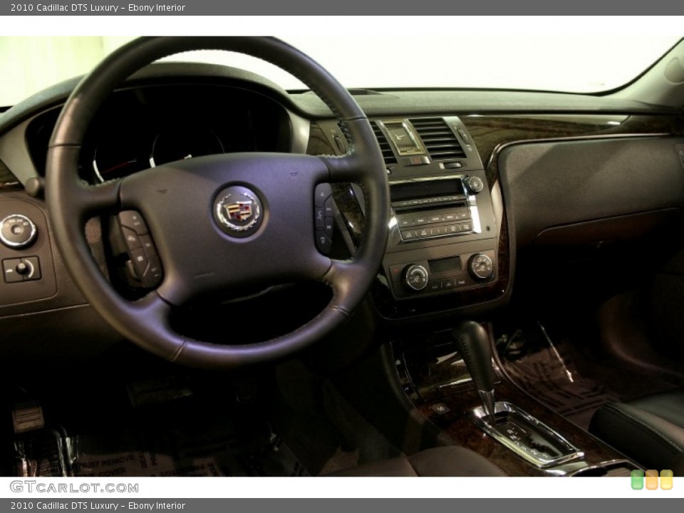 Ebony Interior Dashboard for the 2010 Cadillac DTS Luxury #88329010