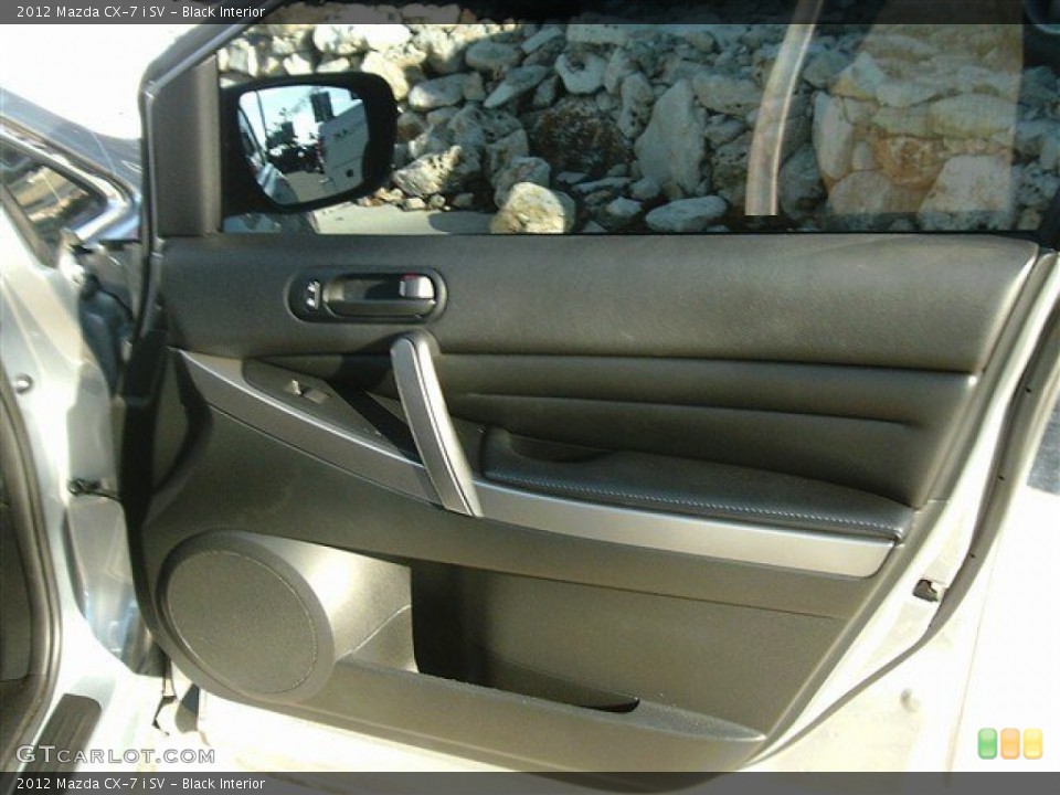 Black Interior Door Panel for the 2012 Mazda CX-7 i SV #88330729
