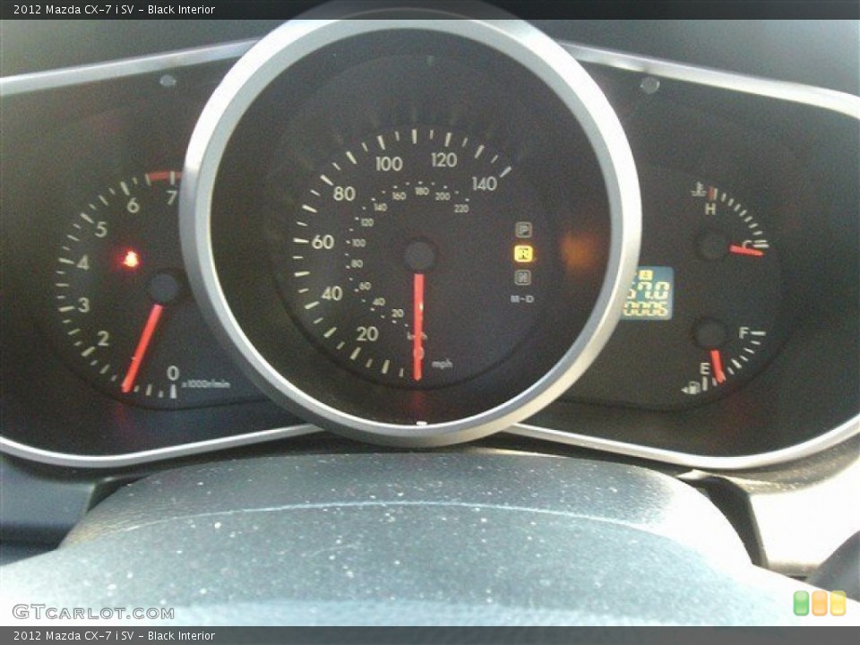 Black Interior Gauges for the 2012 Mazda CX-7 i SV #88330744