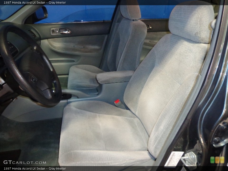 Gray Interior Front Seat for the 1997 Honda Accord LX Sedan #88332472