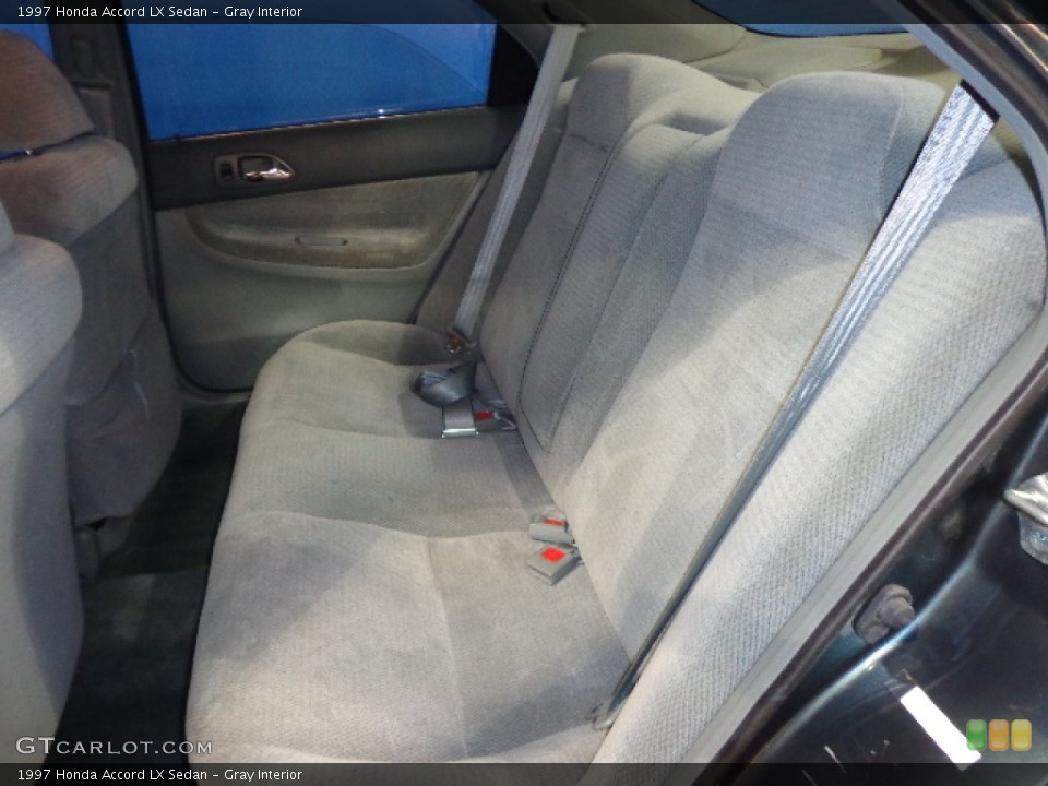 Gray Interior Rear Seat for the 1997 Honda Accord LX Sedan #88332553