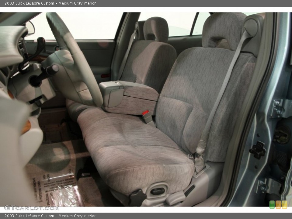 Medium Gray Interior Front Seat for the 2003 Buick LeSabre Custom #88333576