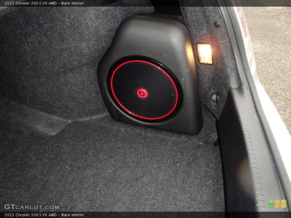 Black Interior Audio System for the 2013 Chrysler 300 S V6 AWD #88337428