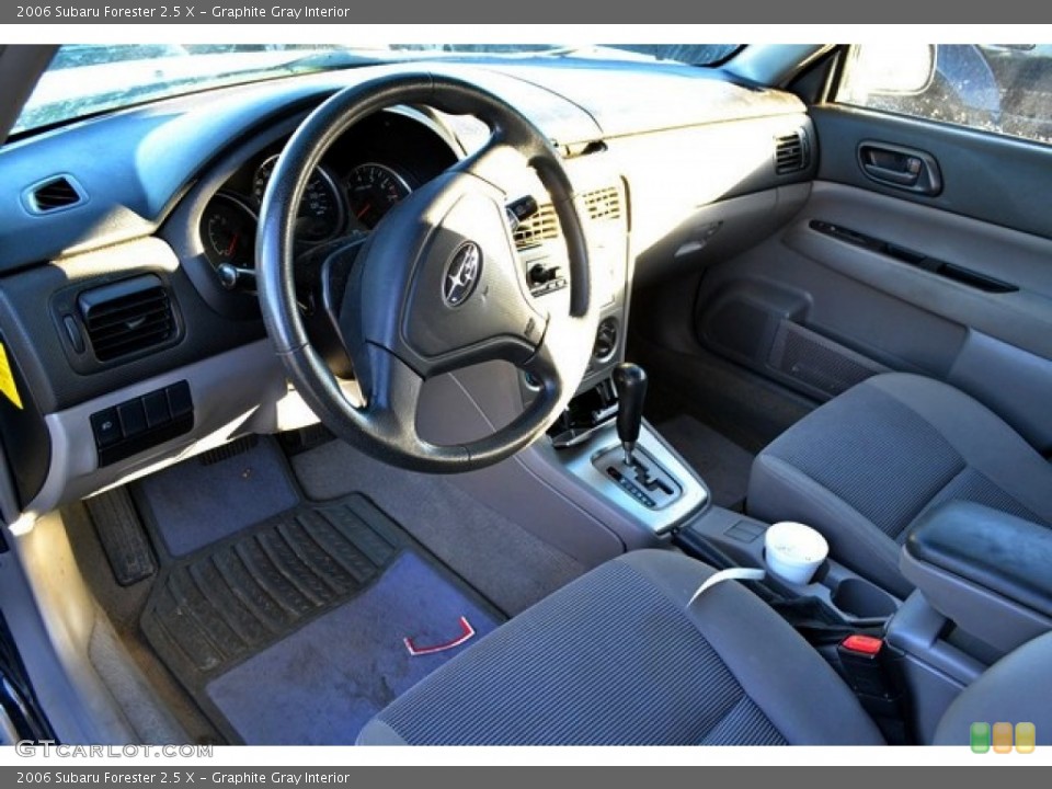 Graphite Gray 2006 Subaru Forester Interiors