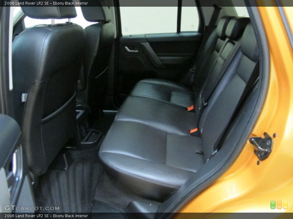 Ebony Black Interior Rear Seat for the 2008 Land Rover LR2 SE #88341670