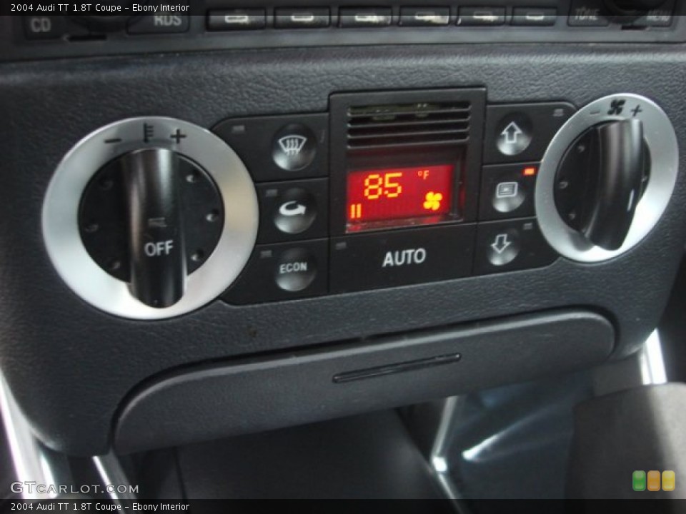 Ebony Interior Controls for the 2004 Audi TT 1.8T Coupe #88345365