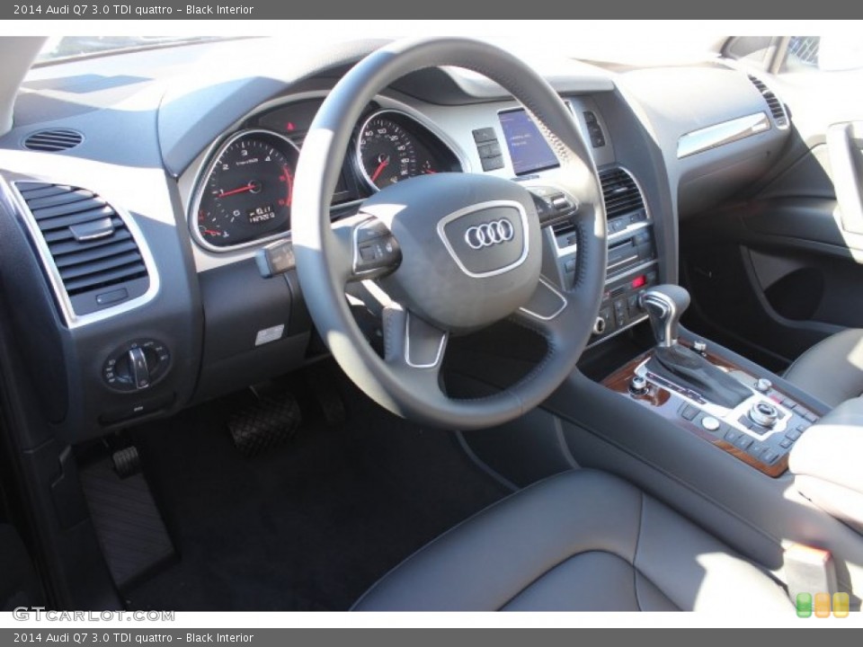 Black Interior Prime Interior for the 2014 Audi Q7 3.0 TDI quattro #88346512