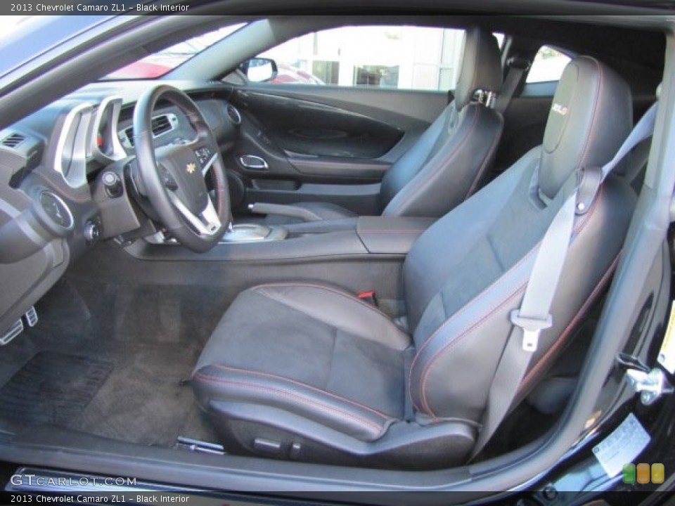 Black Interior Photo for the 2013 Chevrolet Camaro ZL1 #88348495