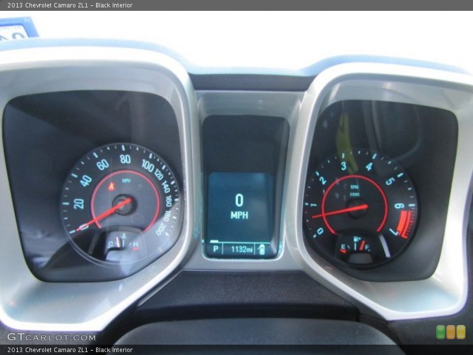 Black Interior Gauges for the 2013 Chevrolet Camaro ZL1 #88348567