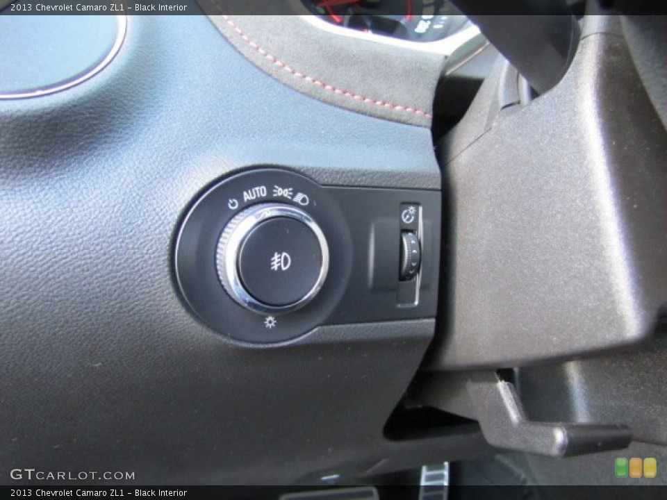 Black Interior Controls for the 2013 Chevrolet Camaro ZL1 #88348627