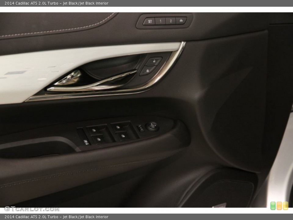 Jet Black/Jet Black Interior Controls for the 2014 Cadillac ATS 2.0L Turbo #88349552