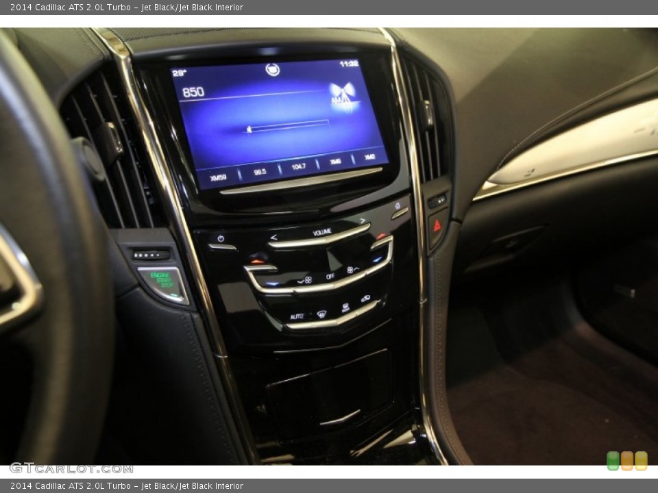 Jet Black/Jet Black Interior Controls for the 2014 Cadillac ATS 2.0L Turbo #88349771