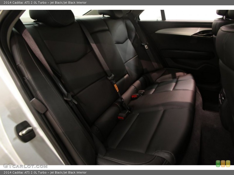 Jet Black/Jet Black Interior Rear Seat for the 2014 Cadillac ATS 2.0L Turbo #88350176