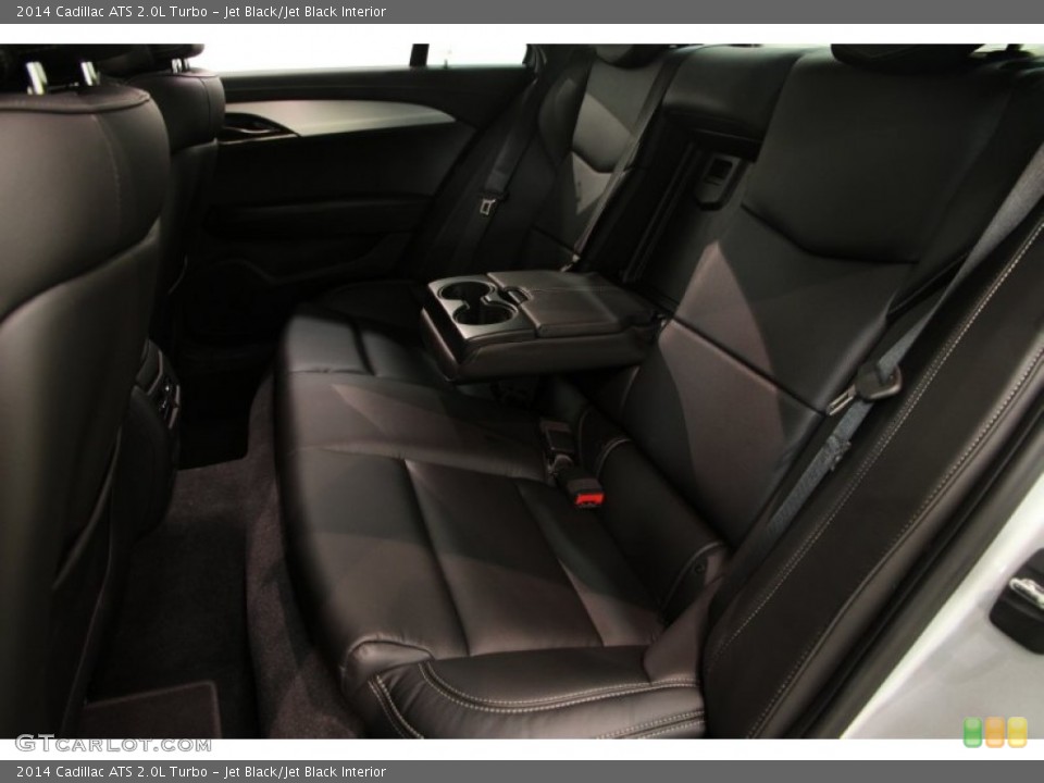 Jet Black/Jet Black Interior Rear Seat for the 2014 Cadillac ATS 2.0L Turbo #88350218