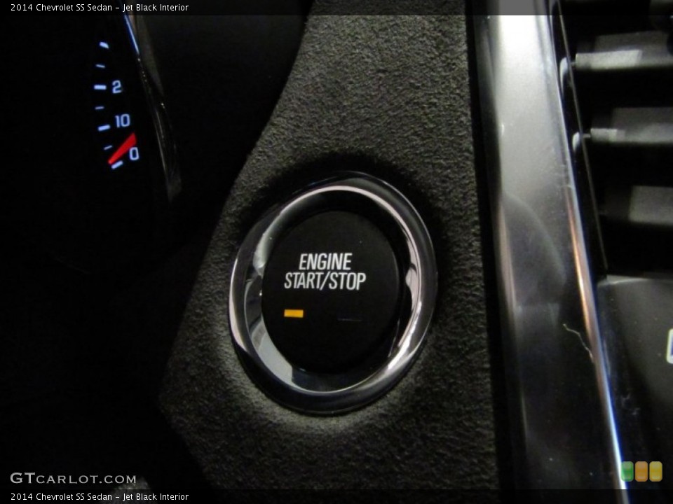 Jet Black Interior Controls for the 2014 Chevrolet SS Sedan #88363100