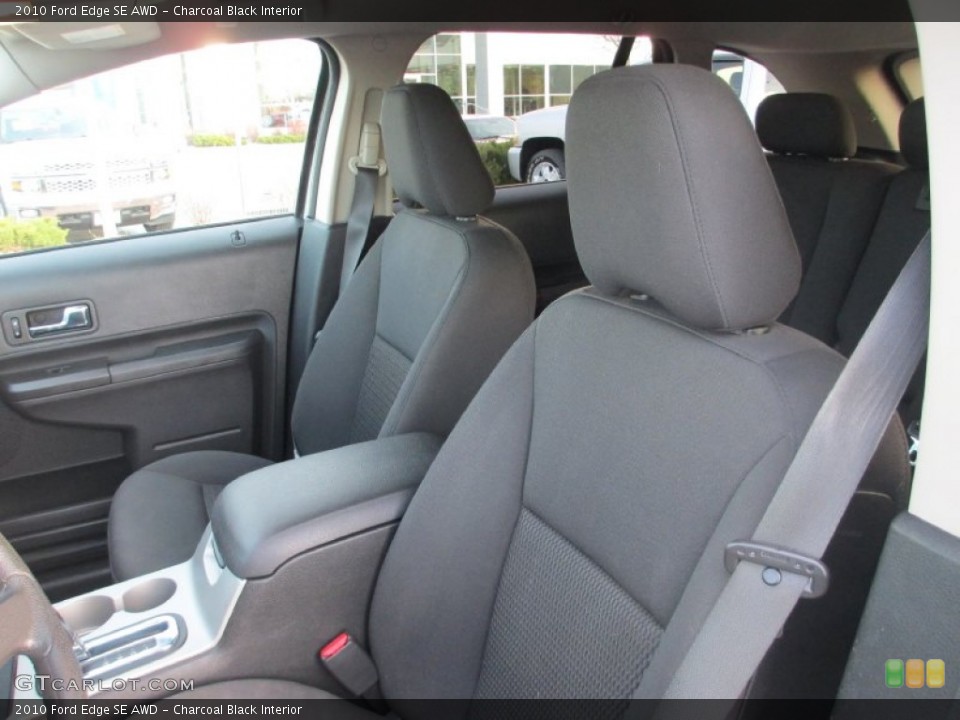 Charcoal Black Interior Photo for the 2010 Ford Edge SE AWD #88364060