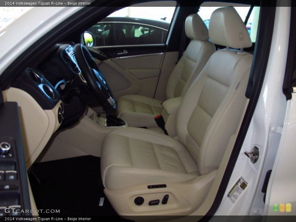 Beige Interior Front Seat for the 2014 Volkswagen Tiguan R-Line #88372631