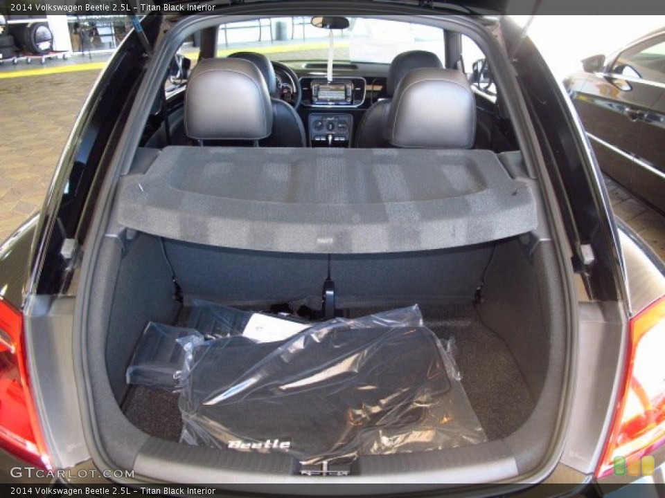 Titan Black Interior Trunk for the 2014 Volkswagen Beetle 2.5L #88374128