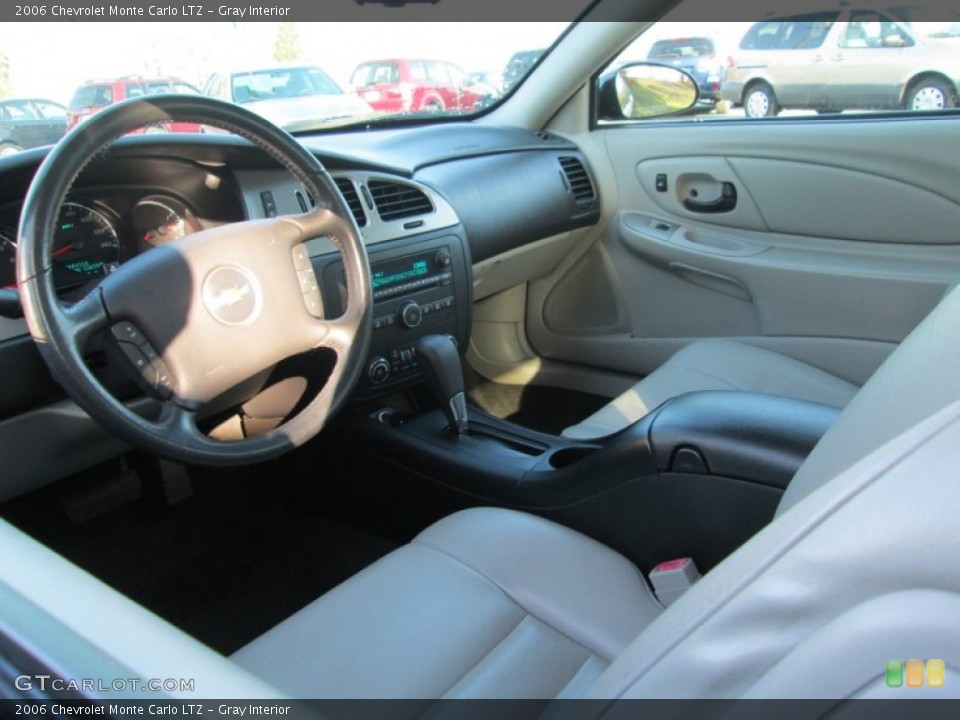 Gray Interior Prime Interior for the 2006 Chevrolet Monte Carlo LTZ #88374875