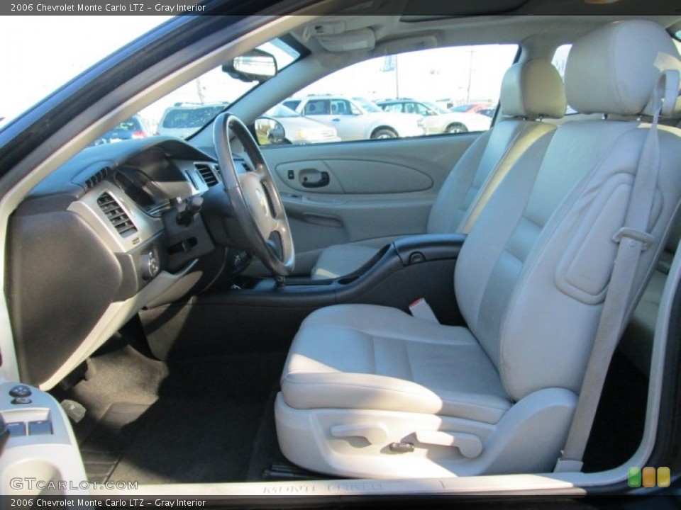 Gray Interior Front Seat for the 2006 Chevrolet Monte Carlo LTZ #88374887