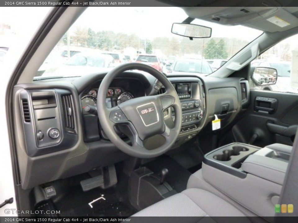 Jet Black/Dark Ash Interior Prime Interior for the 2014 GMC Sierra 1500 Regular Cab 4x4 #88379252