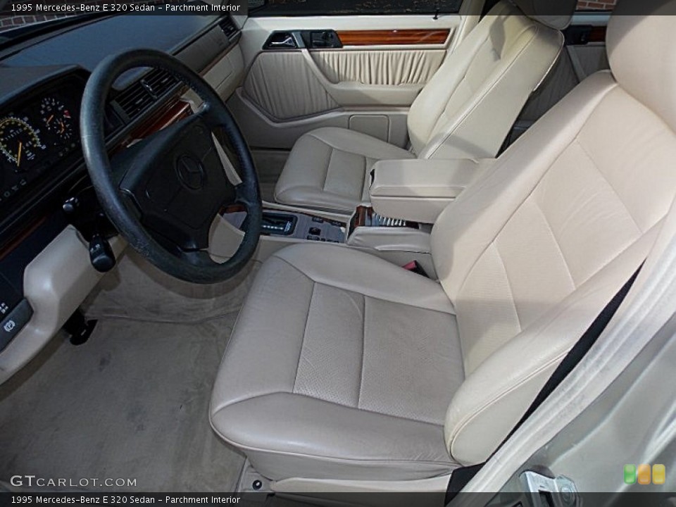 Parchment Interior Front Seat for the 1995 Mercedes-Benz E 320 Sedan #88380326