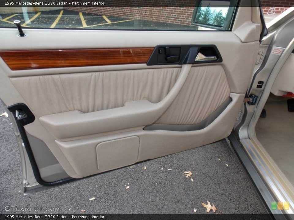 Parchment Interior Door Panel for the 1995 Mercedes-Benz E 320 Sedan #88380358