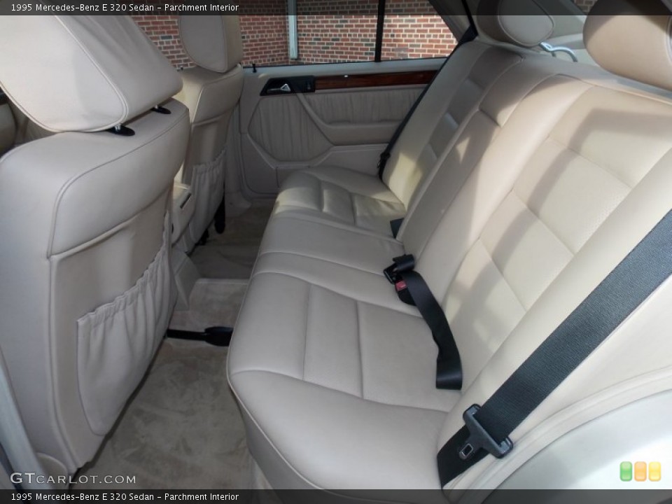 Parchment Interior Rear Seat for the 1995 Mercedes-Benz E 320 Sedan #88380380