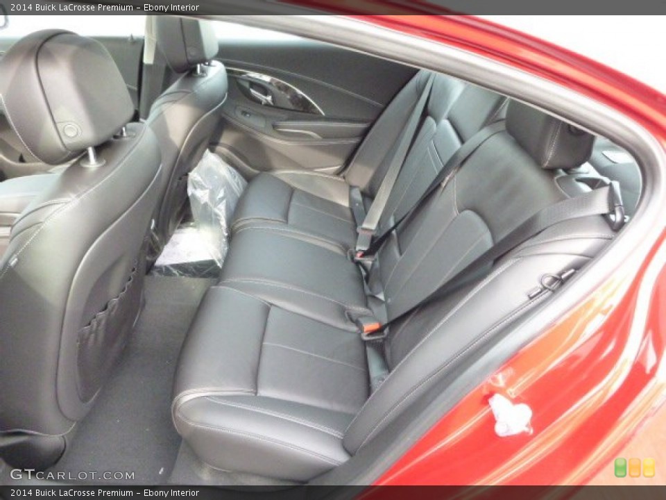 Ebony Interior Rear Seat for the 2014 Buick LaCrosse Premium #88381916