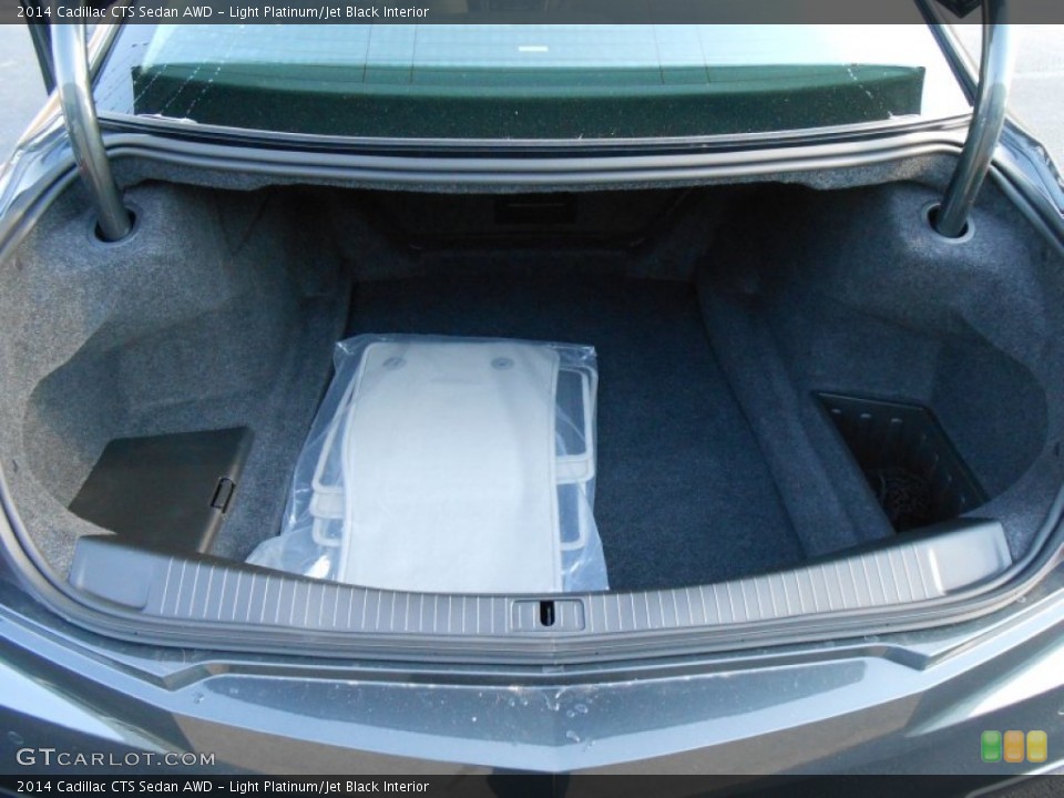 Light Platinum/Jet Black Interior Trunk for the 2014 Cadillac CTS Sedan AWD #88384065