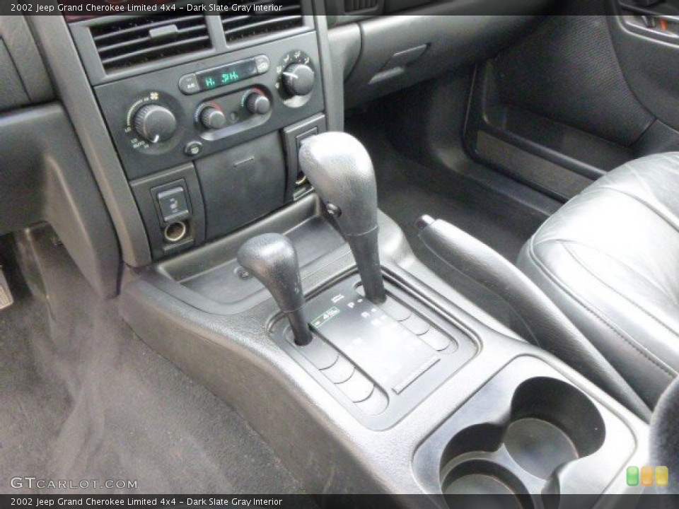 Dark Slate Gray Interior Transmission for the 2002 Jeep Grand Cherokee Limited 4x4 #88384865