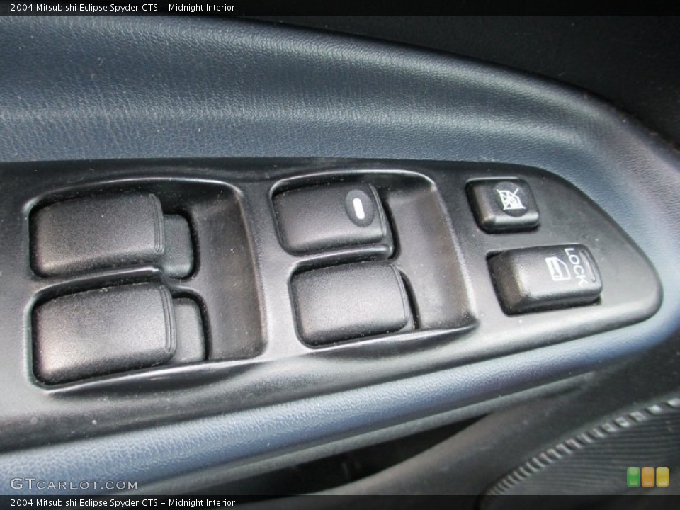 Midnight Interior Controls for the 2004 Mitsubishi Eclipse Spyder GTS #88385908