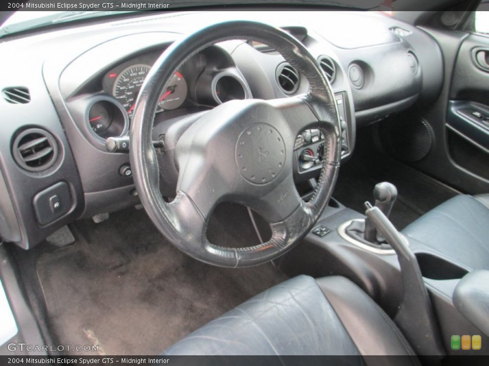 Midnight 2004 Mitsubishi Eclipse Interiors