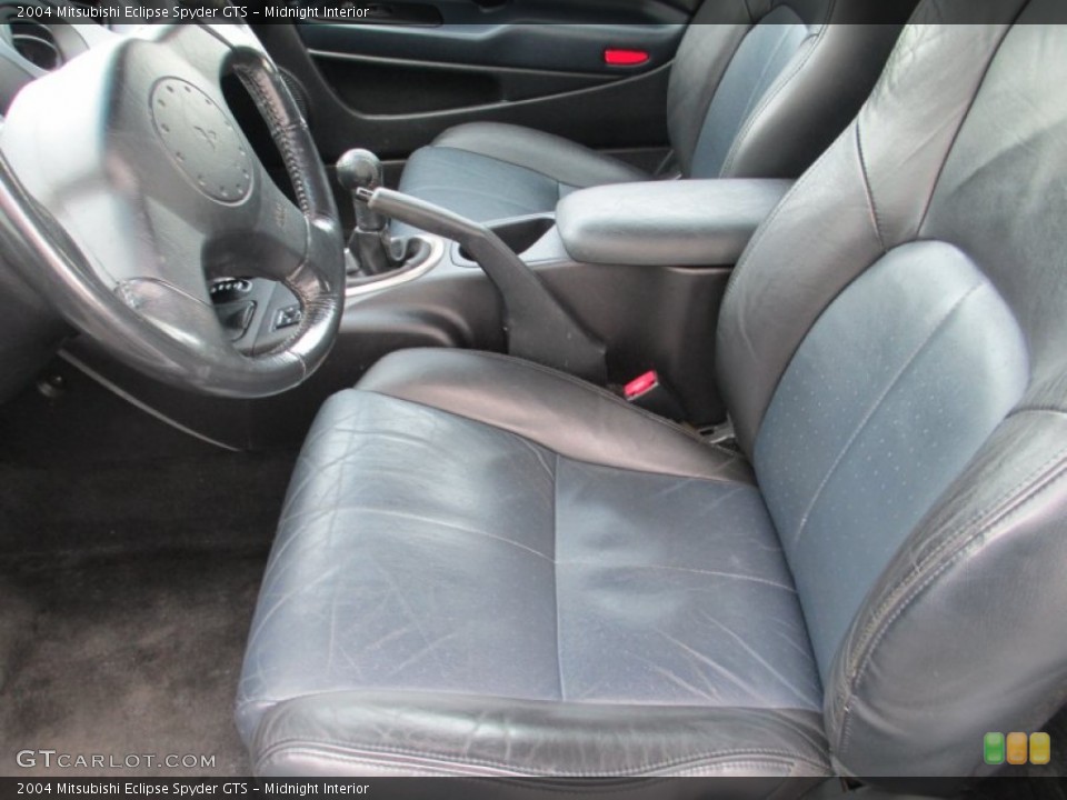Midnight Interior Front Seat for the 2004 Mitsubishi Eclipse Spyder GTS #88385972