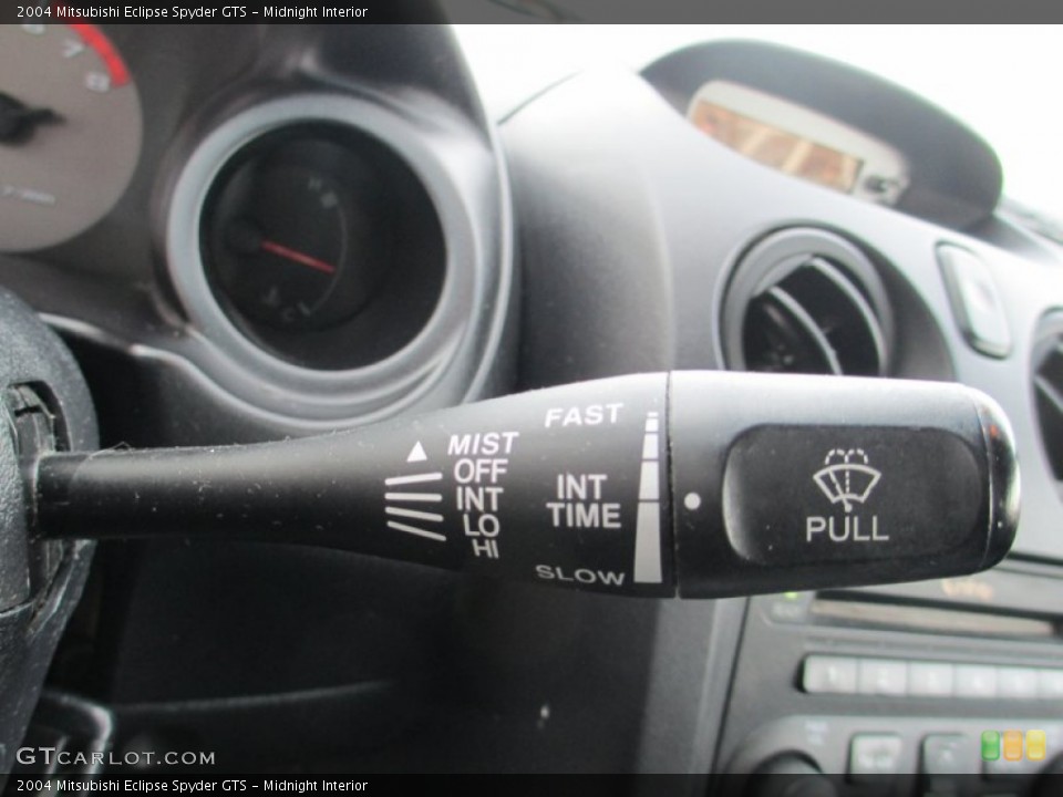 Midnight Interior Controls for the 2004 Mitsubishi Eclipse Spyder GTS #88386062
