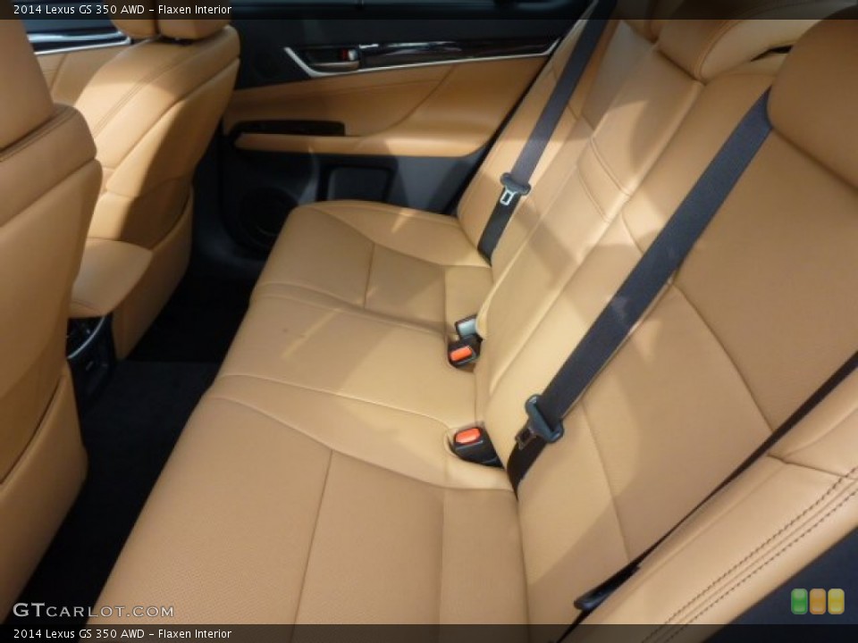Flaxen Interior Rear Seat for the 2014 Lexus GS 350 AWD #88391869
