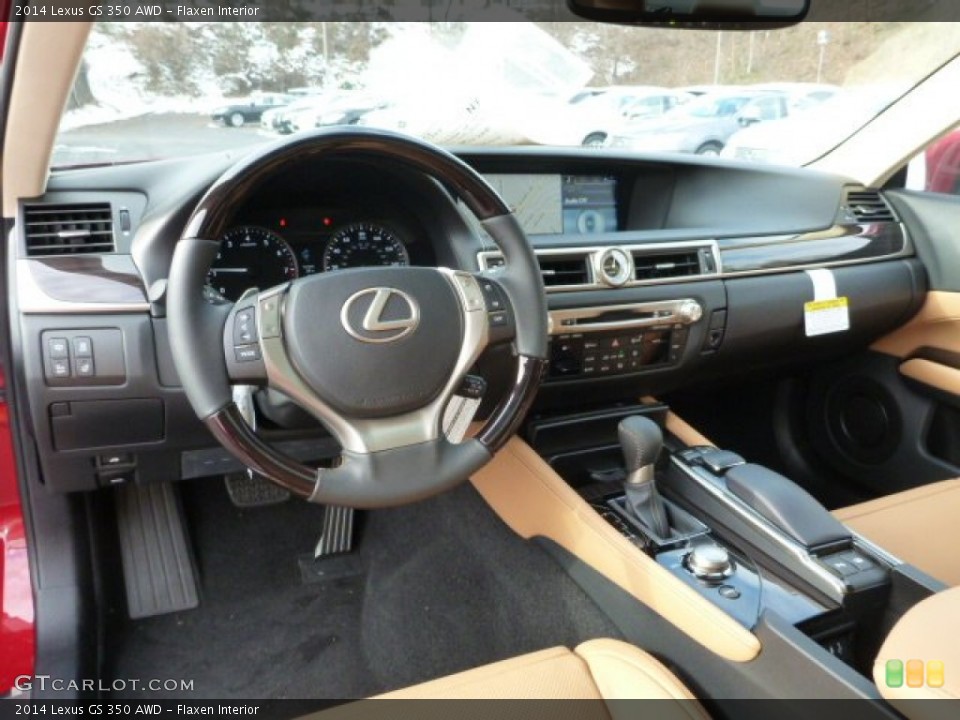 Flaxen Interior Dashboard for the 2014 Lexus GS 350 AWD #88391873