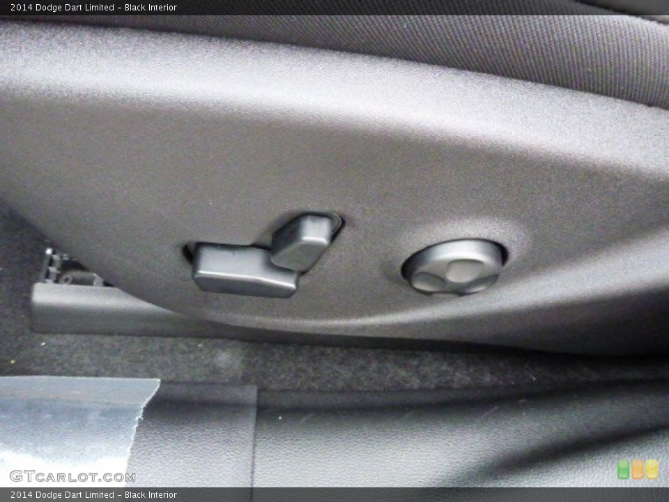 Black Interior Controls for the 2014 Dodge Dart Limited #88400838