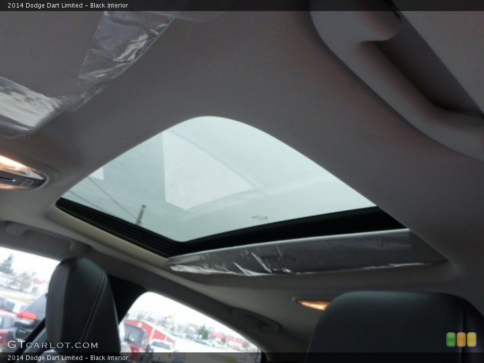 Black Interior Sunroof for the 2014 Dodge Dart Limited #88400856