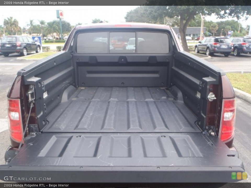 Beige Interior Trunk for the 2009 Honda Ridgeline RTL #88408089