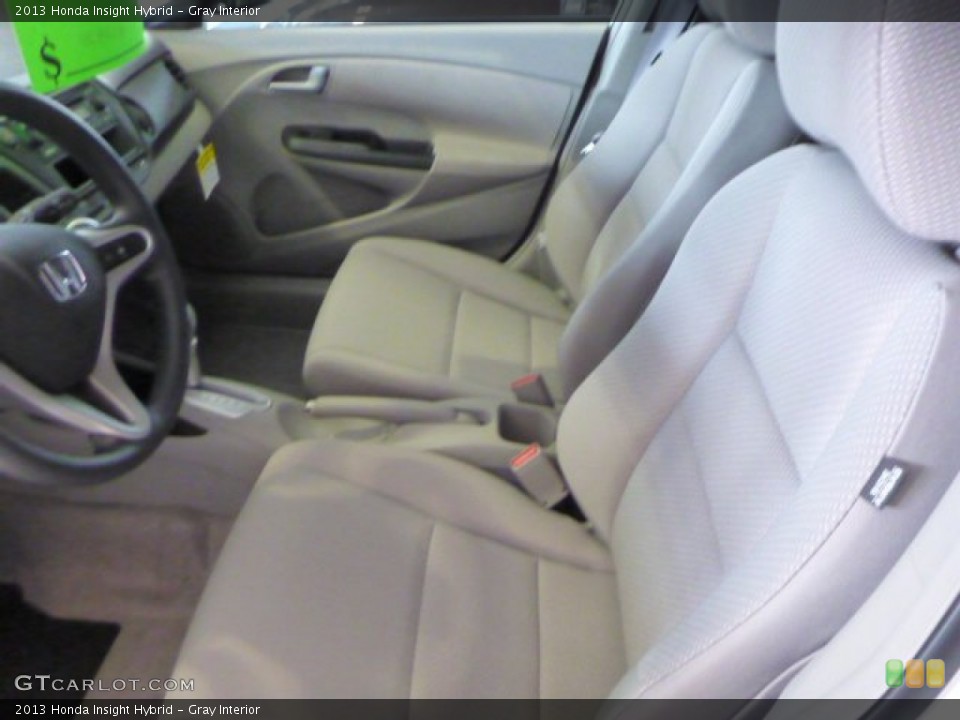 Gray Interior Front Seat for the 2013 Honda Insight Hybrid #88408441