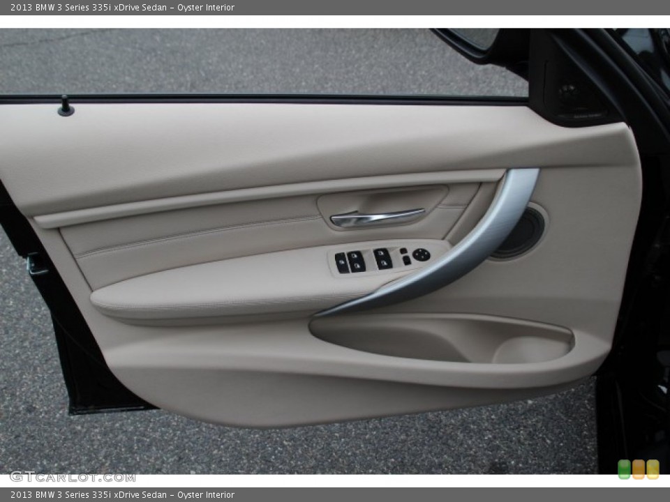 Oyster Interior Door Panel for the 2013 BMW 3 Series 335i xDrive Sedan #88412670