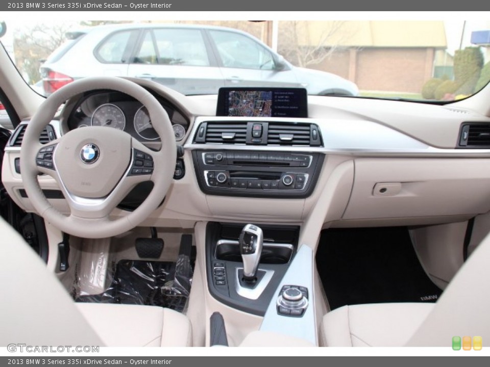 Oyster Interior Dashboard for the 2013 BMW 3 Series 335i xDrive Sedan #88412763