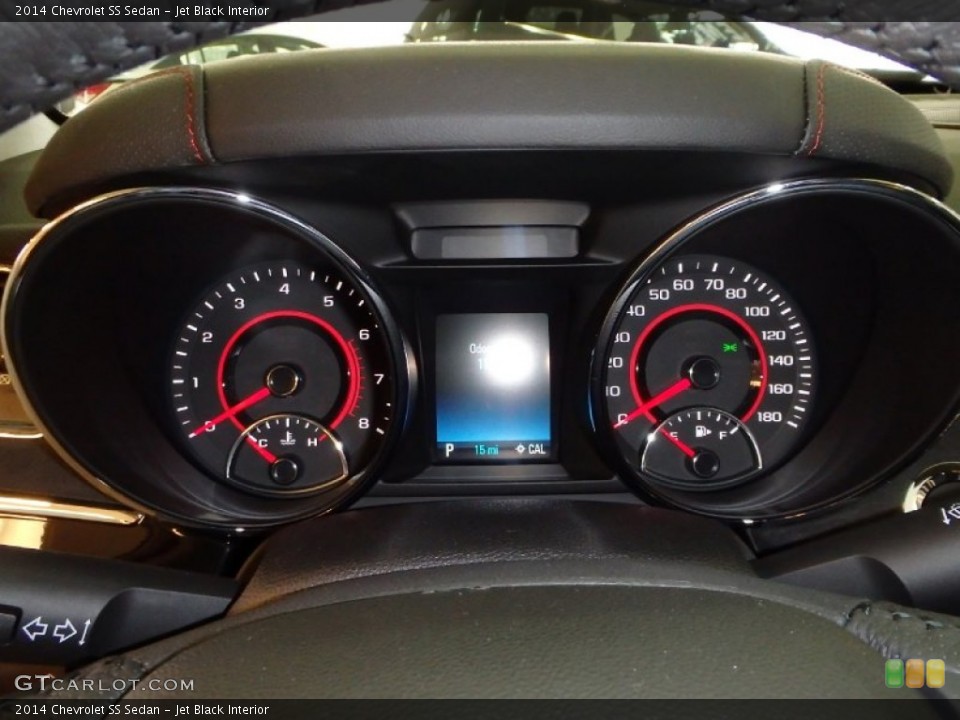 Jet Black Interior Gauges for the 2014 Chevrolet SS Sedan #88412973
