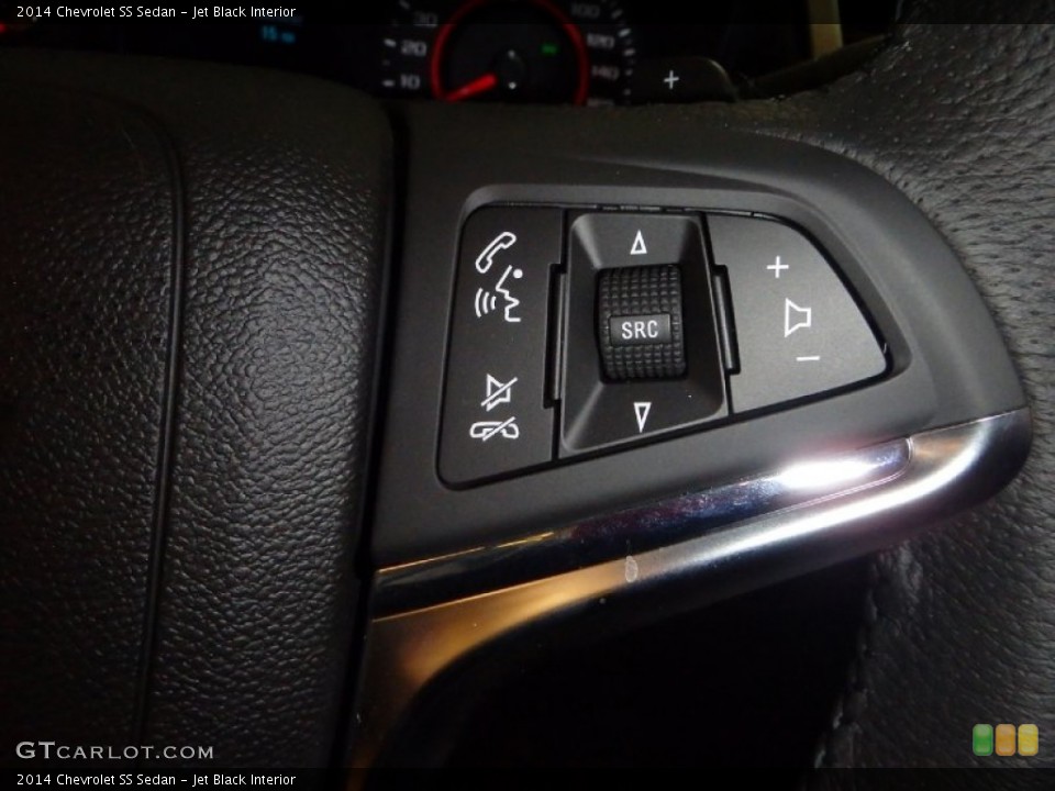 Jet Black Interior Controls for the 2014 Chevrolet SS Sedan #88413020