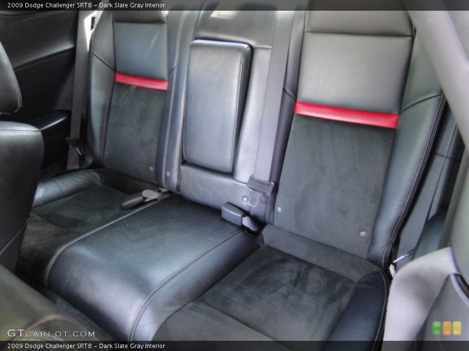 Dark Slate Gray Interior Rear Seat for the 2009 Dodge Challenger SRT8 #88413060