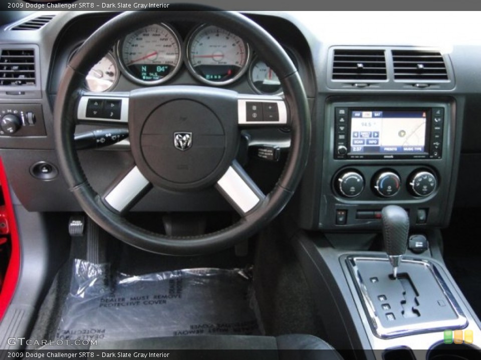 Dark Slate Gray Interior Dashboard for the 2009 Dodge Challenger SRT8 #88413342