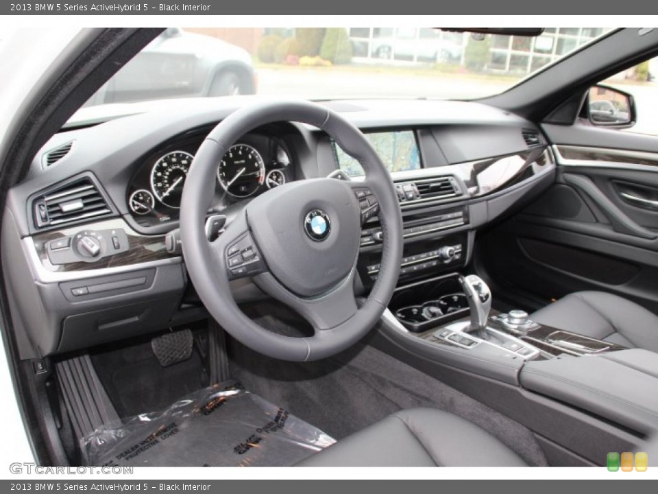 Black Interior Prime Interior for the 2013 BMW 5 Series ActiveHybrid 5 #88413429