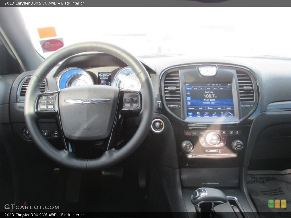 Black Interior Dashboard for the 2013 Chrysler 300 S V6 AWD #88413819