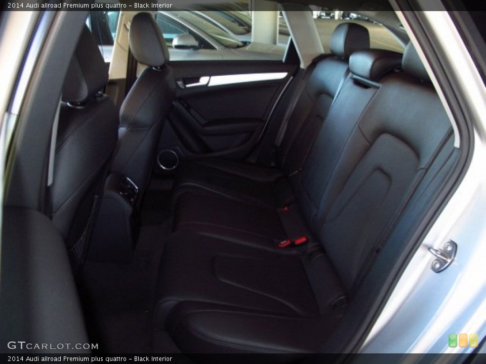 Black Interior Rear Seat for the 2014 Audi allroad Premium plus quattro #88414215